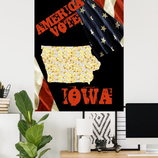 IOWA POSTER (Thuiskantoor)