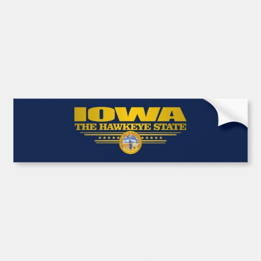 Iowa Pride Bumpersticker (Voorkant)
