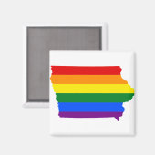 Iowa Pride Magneet (Voorkant / Achterkant)