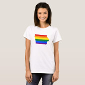 Iowa Pride T-shirt (Voorkant volledig)