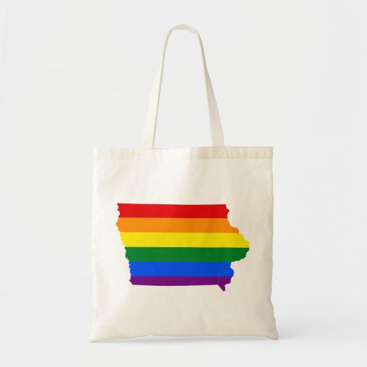 Iowa Pride Tote Bag (Voorkant)