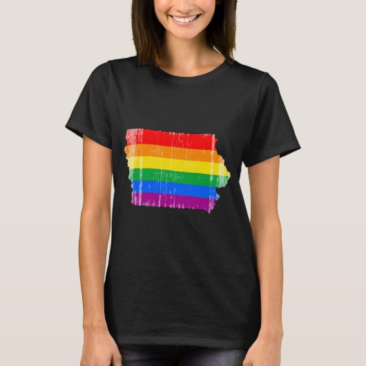 IOWA PRIDE - VERWIJDERD -.png T-shirt (Voorkant)