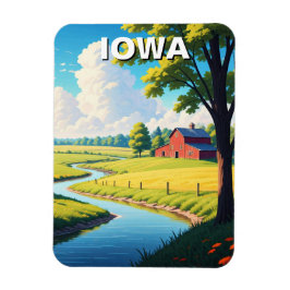 Iowa Red Barn Magneet