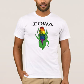 Iowa regenboogmaïs t-shirt