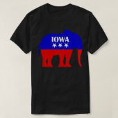 Iowa Republikeins TShirt (Design voorkant)