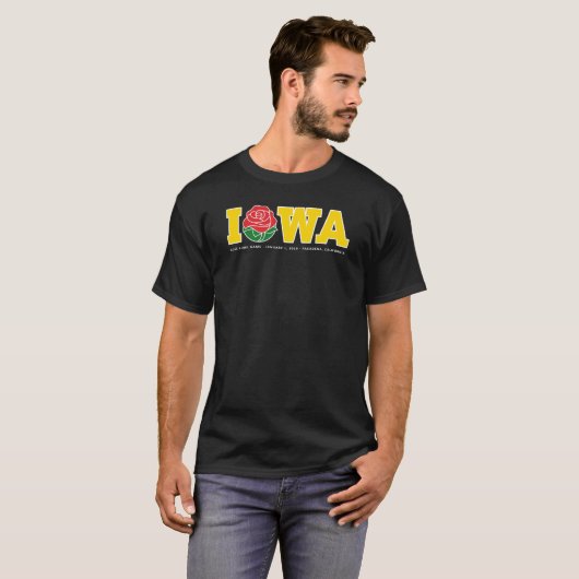 Iowa Roos Shirt (Voorkant volledig)