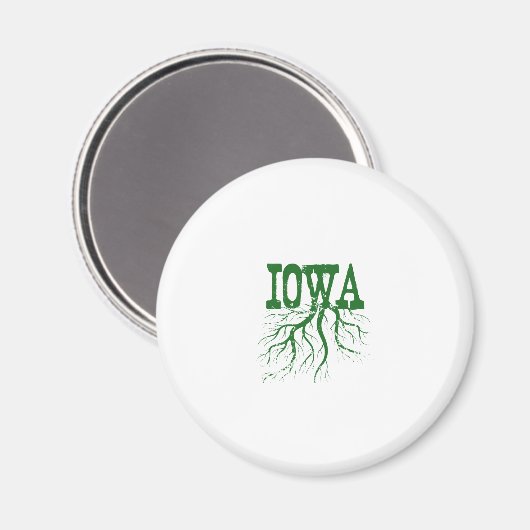 Iowa Roots Magneet (Voorkant / Achterkant)