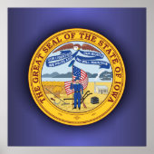 Iowa Seal Poster (Voorkant)