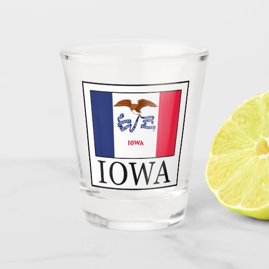 Iowa Shot Glas (Voorkant)