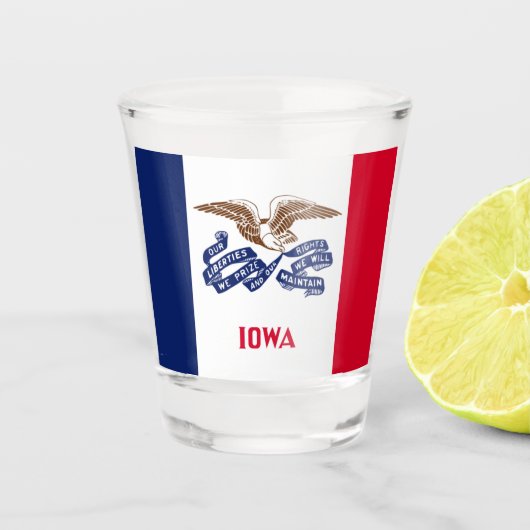 IOWA SHOT GLAS (Voorkant)