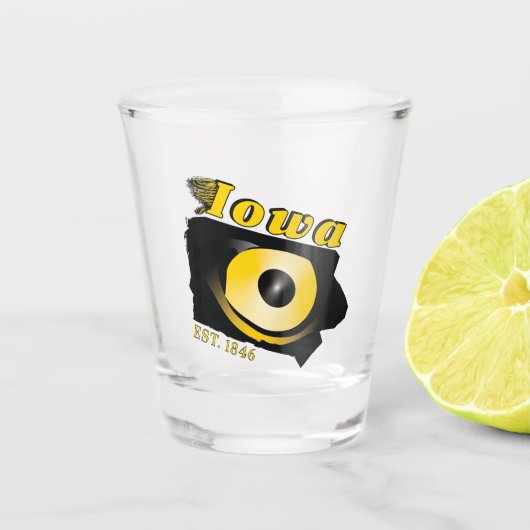Iowa Shot Glass Glas (Voorkant)