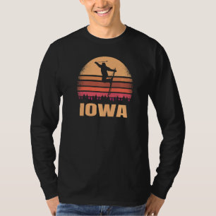 Iowa Skigebied  Ia Skigebied Skigebied Jump Resort T-shirt