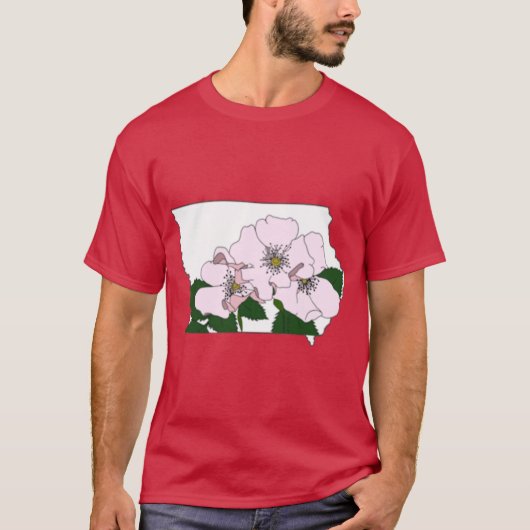 Iowa Staatsbloem T-shirt (Voorkant)
