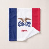 Iowa Staatsvlag Bad Handdoek (Wasdoekje)