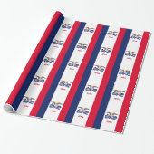Iowa Staatsvlag Cadeaupapier (Uitgerold)
