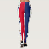 Iowa Staatsvlag Leggings (Achterkant)