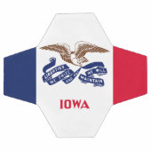 Iowa Staatsvlag Voetbal (Enkel)