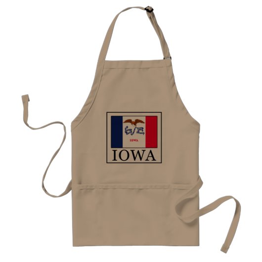 Iowa Standaard Schort (Voorkant)
