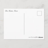 Iowa - Standbeeld Briefkaart (Achterkant)
