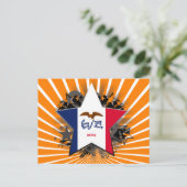 Iowa Star Briefkaart (Staand voorkant)