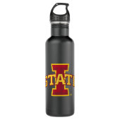 Iowa State Cyclones Icon Officieel erkend Waterfles (Voorkant)