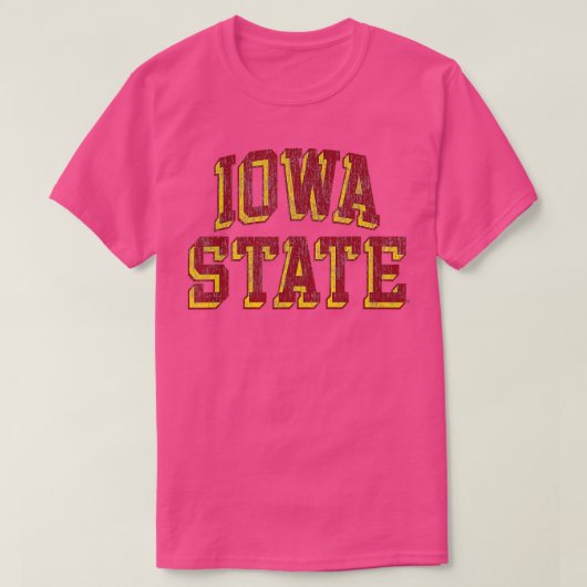 Iowa State Cyclones Retro Arch T-shirt (Design voorkant)