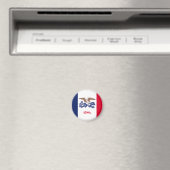 Iowa State Flag Verenigde Staten Magneet (Insitu (Vaatwasser))