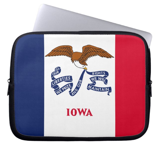 Iowa State-laptophoes Laptop Sleeve (Voorkant)