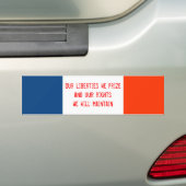 Iowa State Motto Bumpersticker (Op auto)