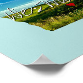 Iowa State Photo insert and town name Poster (Hoek)