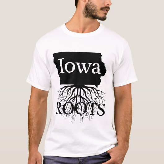 Iowa State Roots Women's of Mannen Shirt (Voorkant)
