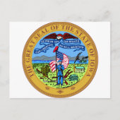 Iowa State Seal Briefkaart (Voorkant)