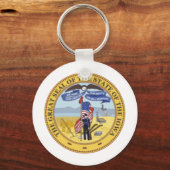 Iowa State Seal Sleutelhanger (Voorkant)