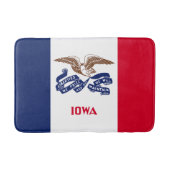 Iowa Statenvlag Badmat (Voorkant)