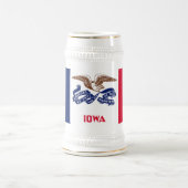 Iowa Statenvlag Bierpul (Center)
