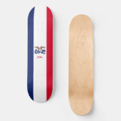 Iowa Statenvlag Persoonlijk Skateboard (Voorkant)