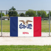 Iowa Statenvlag Spandoek (Insitu)