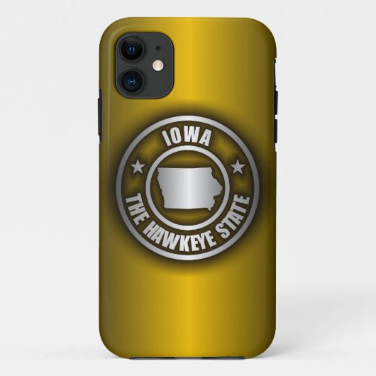 "Iowa Steel" iPhone 5 Hoesjes (G) (Achterkant)
