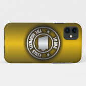 "Iowa Steel" iPhone 5 Hoesjes (G) (Achterkant (horizontaal))