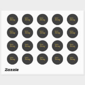 Iowa Strong Ronde Sticker (Vel)