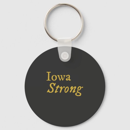 Iowa Strong Sleutelhanger (Voorkant)