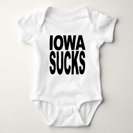 Iowa Sucks Romper (Voorkant)