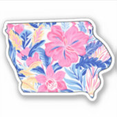 Iowa - Summer Sticker - Lilly Inspired (Voorkant)