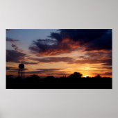 Iowa Sunset Poster (Voorkant)