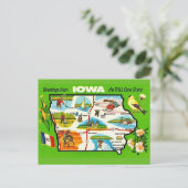 Iowa - Tall Corn State Postcard Briefkaart (Staand voorkant)