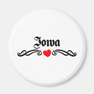 Iowa-Tattoo Magneet