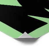 Iowa Thuis Hart Staat Poster Bord (Hoek)