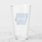 Iowa Thuis Houtstructuur Glas (Achterkant)