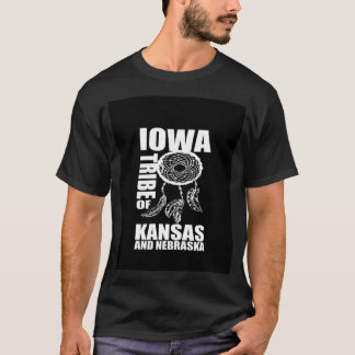 Iowa Tribe van Kansas en Nebraska Graphic T-Shirt. T-shirt