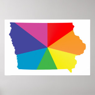 iowa trots. poster